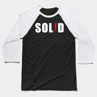 SOL!D Baseball T-Shirt